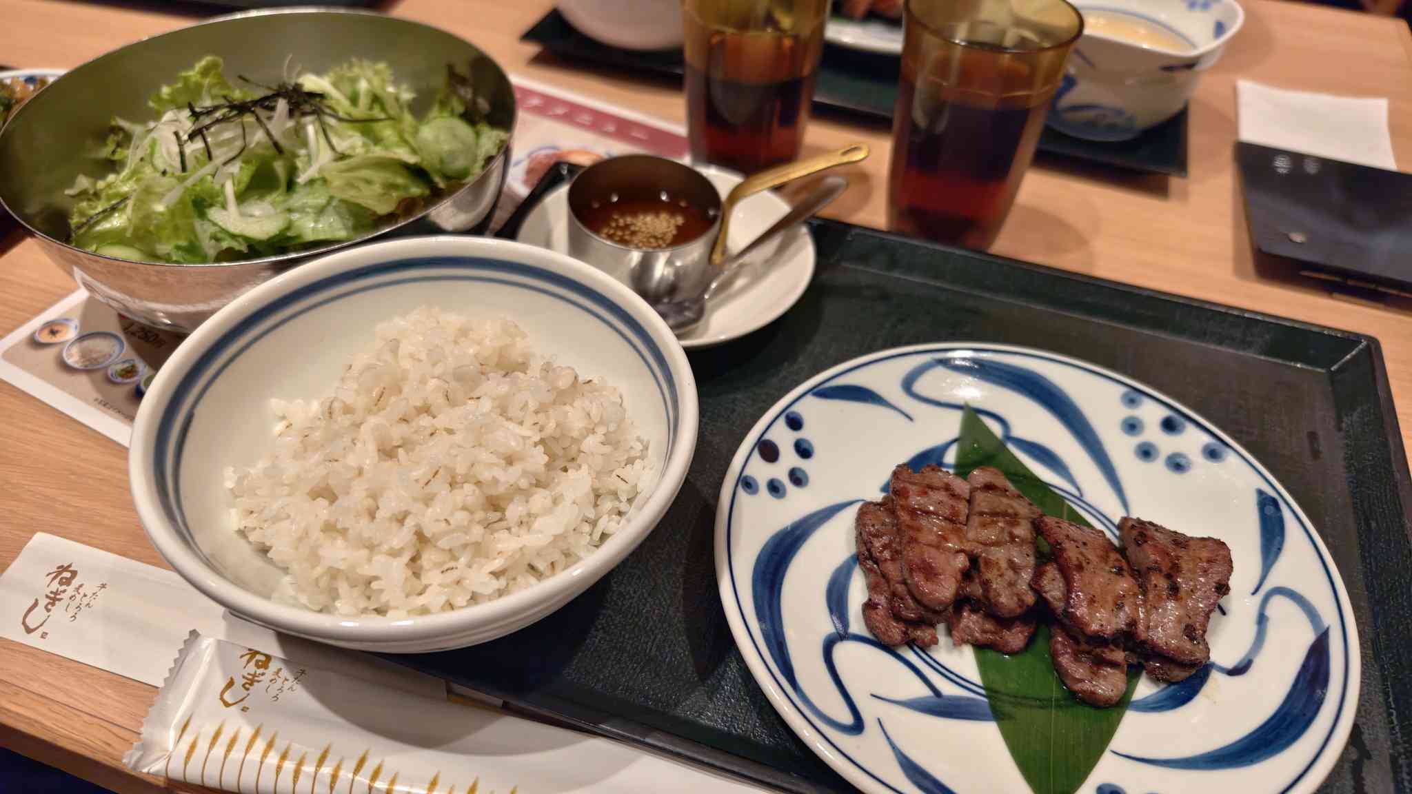 ねぎしの牛タン